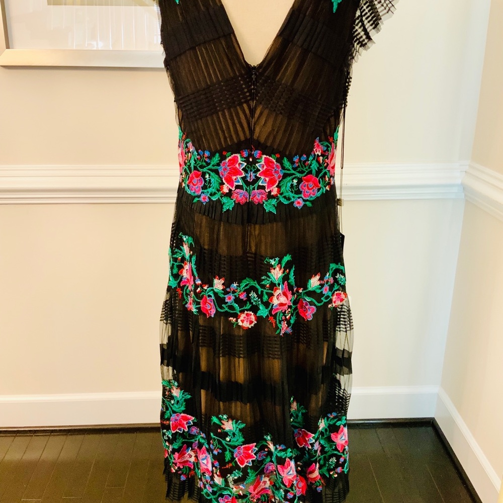 SOLD ON EBAY | Tadashi Shoji Pleated Tulle Dress - Picture 4 of 5